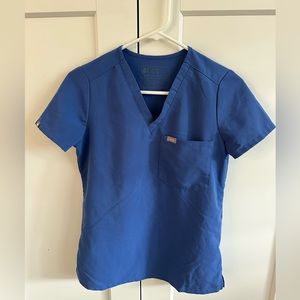 Womens denim Figs scrubs set